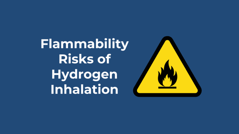 Flammability Risks of Hydrogen Inhalation