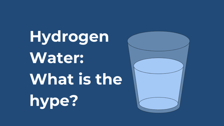 Hydrogen Water: What is the hype?